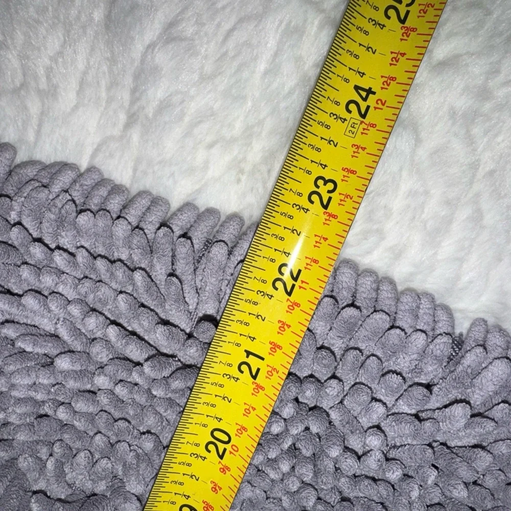 Plush Purple Bath Mat